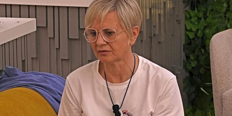 Antonella Elia, duro sfogo contro Alessandra Mussolini al GF Vip (Screen Mediaset Infinity)