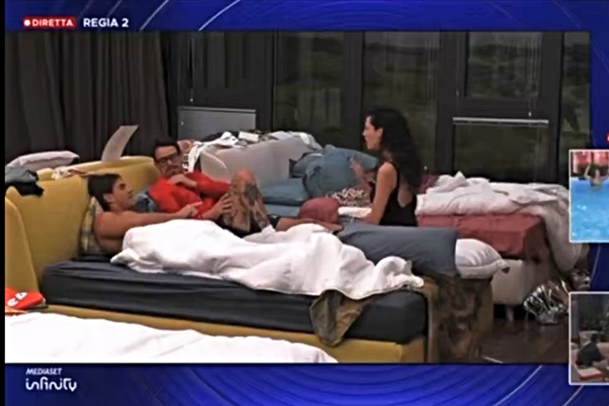 GF Vip, frasi scioccanti di Renato e Blu su Lucia Ilardo (Screen X)