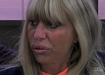 GF Vip, Alessandra Mussolini litiga con Antonella e minaccia di uscire (Screen Mediaset Infinity)