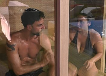 GF Vip, Alessandra Mussolini non tollera l'unione tra Francesca e Raimondo (Screen Mediaset Infinity)