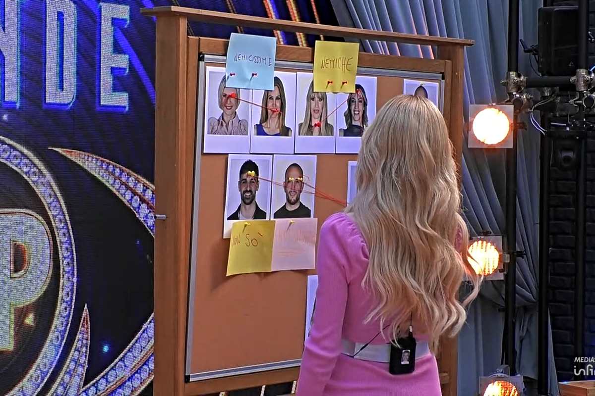 GF Vip Paola Caruso analizza gli altri gieffini (Screen Mediaset Infinity)