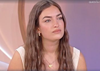 Nilufar Addati nella bufera per aver congelato gli ovuli (Screen Raiplay)