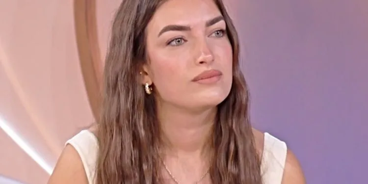 Nilufar Addati nella bufera per aver congelato gli ovuli (Screen Raiplay)
