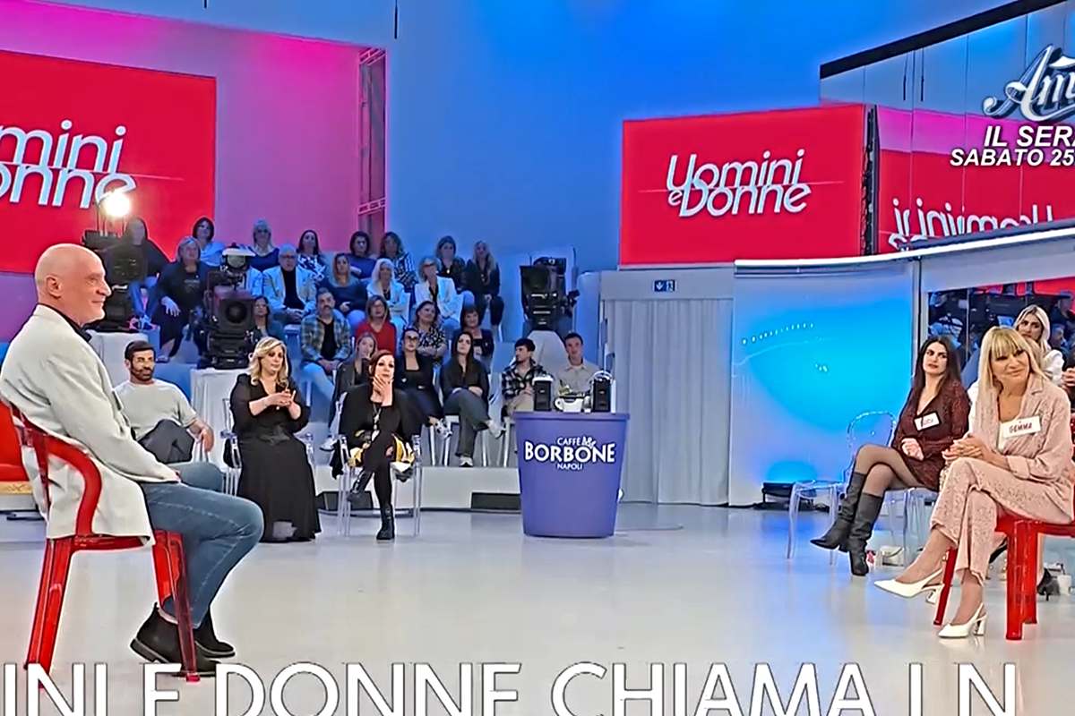 Tina Cipollari attacca Gemma Galgani a Uomini e Donne (Collage screen Witty Tv)