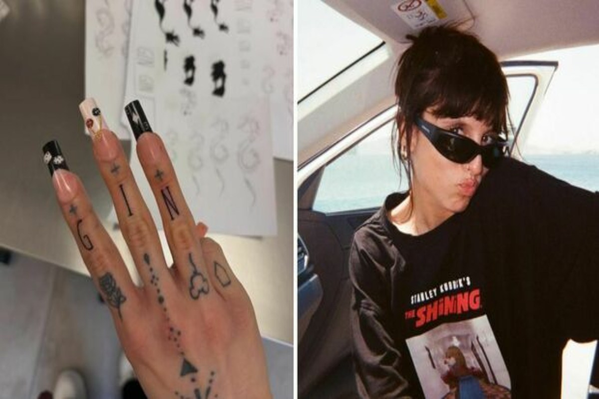 Angelina Mango, tatuaggio