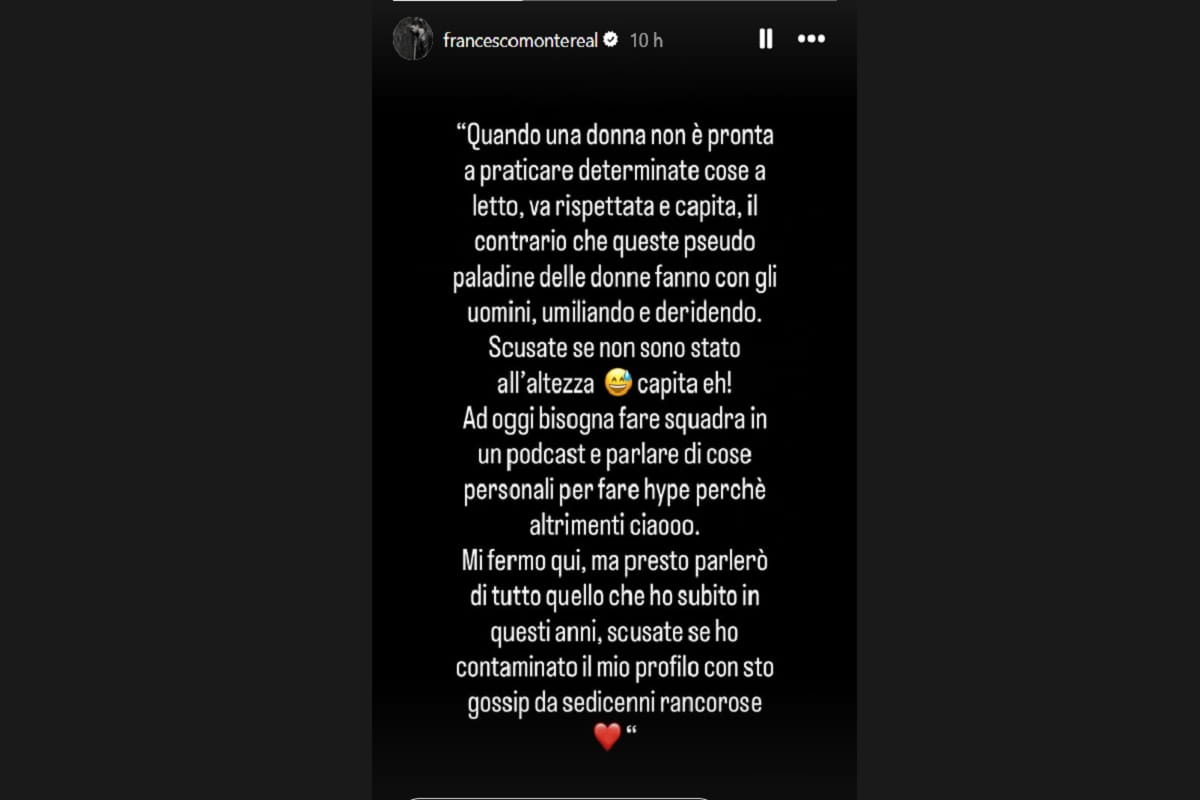 la replica di francesco monte a giulia salemi e cecilia rodriguez