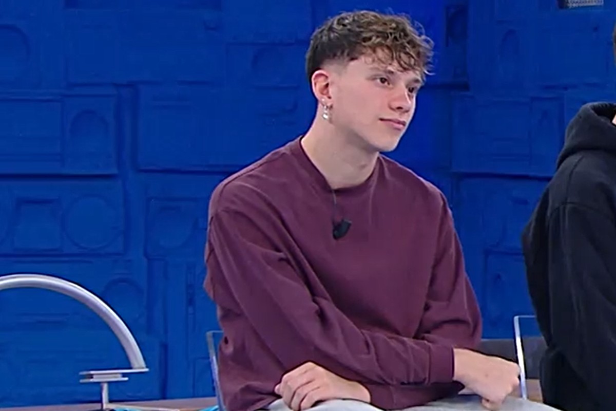 Alessio Di Ponzio esprime le sue paure sul futuro ad Amici 25 (Screen Witty Tv)