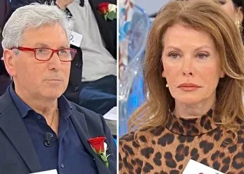 Anticipazioni Uomini e Donne, Mario Lenti balla con Cinzia Paolini (Collage screen Witty Tv)