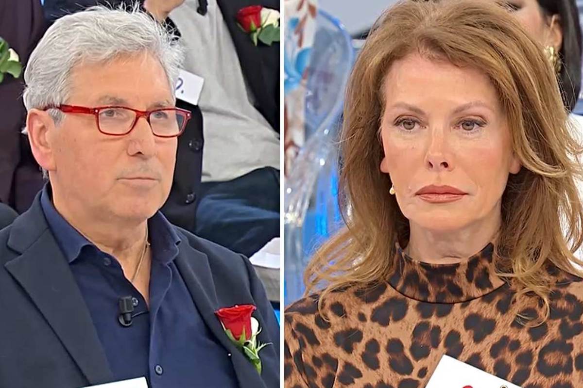 Anticipazioni Uomini e Donne, Mario Lenti balla con Cinzia Paolini (Collage screen Witty Tv)