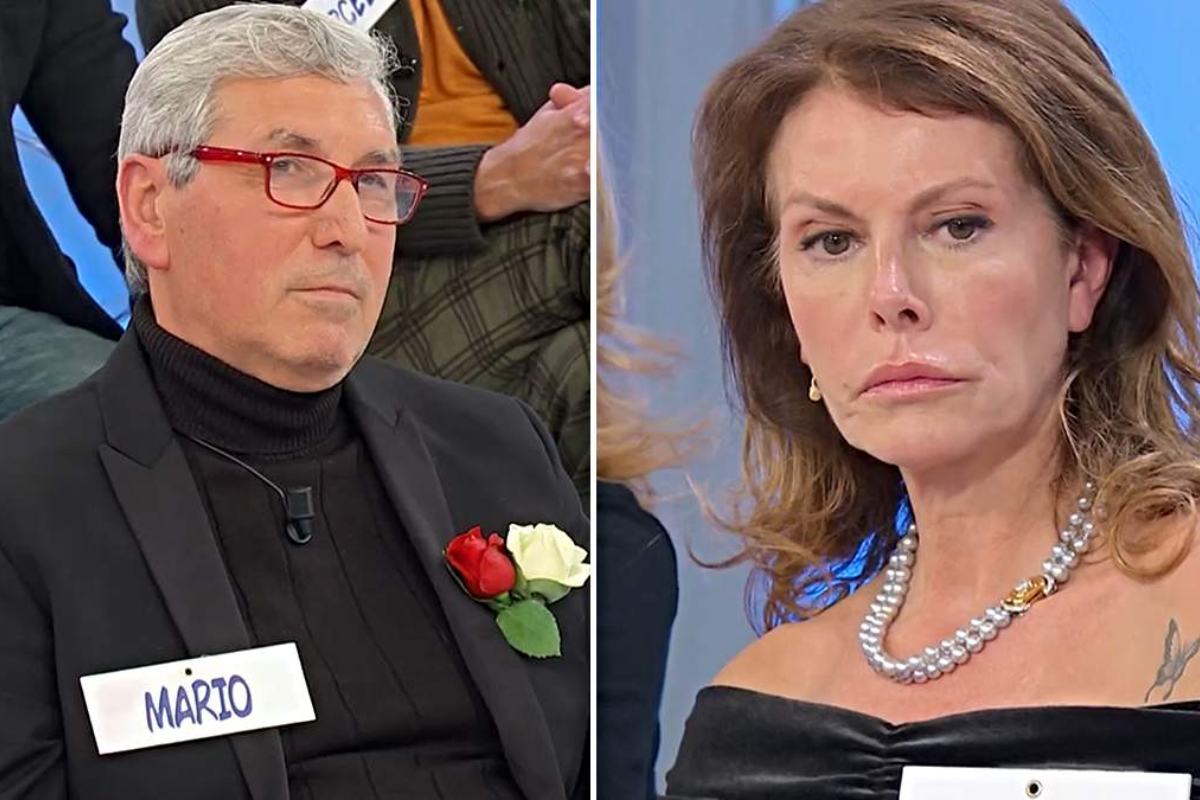 Uomini e Donne anticipazioni, Mario Lenti balla con Cinzia Paolini (Collage screen Witty Tv)