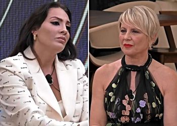GF Vip, Antonella Elia dura con Francesca Manzini (Collage screen Mediaset Infinity)