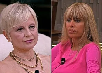 GF Vip, Antonella Elia non va alla festa di Alessandra Mussolini (Collage screen Mediaset Infinity)