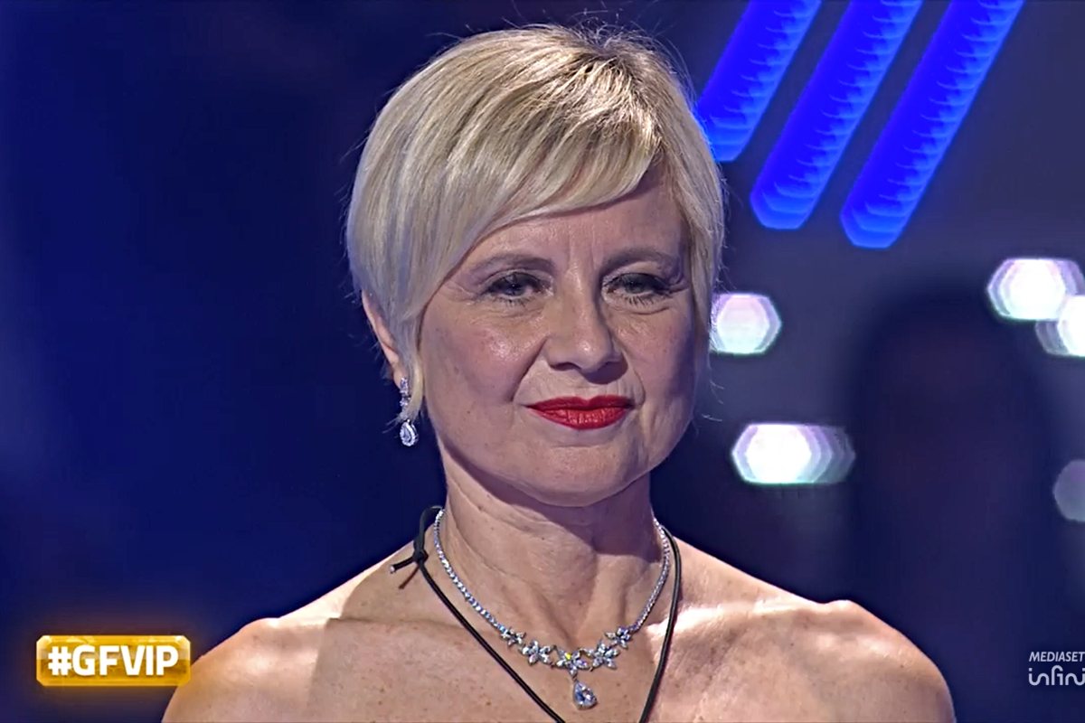 GF Vip, prime parole di Antonella Elia dopo la finale (Screen Mediaset Infinity)