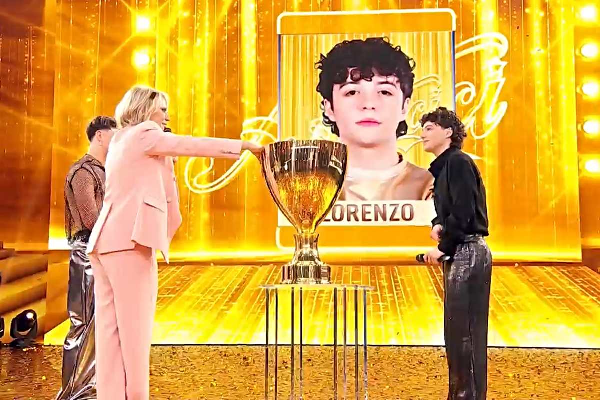 Amici 25 Lorenzo Salvetti è il vincitore, le prime parole dopo la finale (Screen Witty Tv)