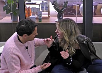 Lucia Ilardo furiosa con Renato al GF Vip (Screen Mediaset Infinity)