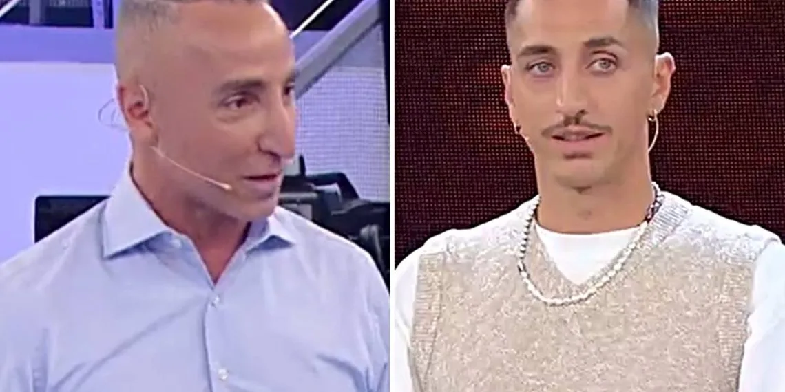 Marcello Sacchetta nega di aver copiato Giuliano Peparini (Collage screen Witty Tv)