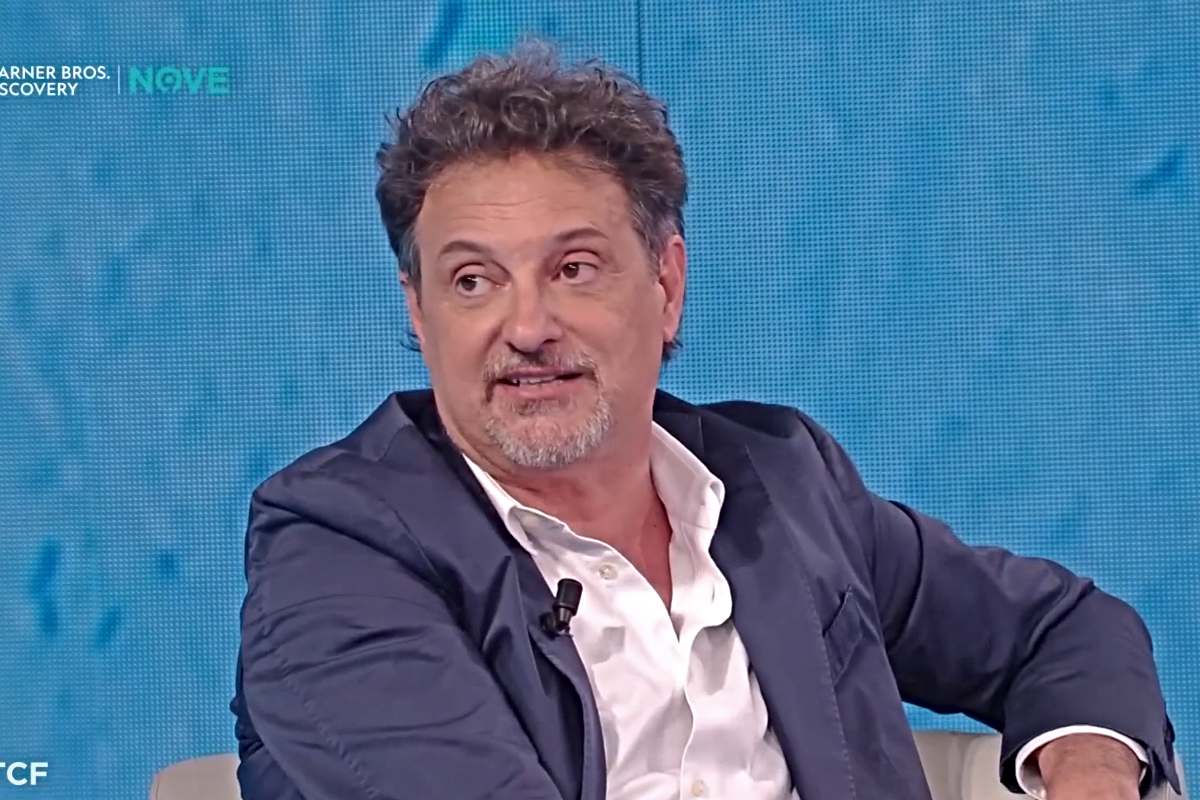 Natalia Estrada torna in tv e fa una sorpresa a Leonardo Pieraccioni (Screen Nove Tv)