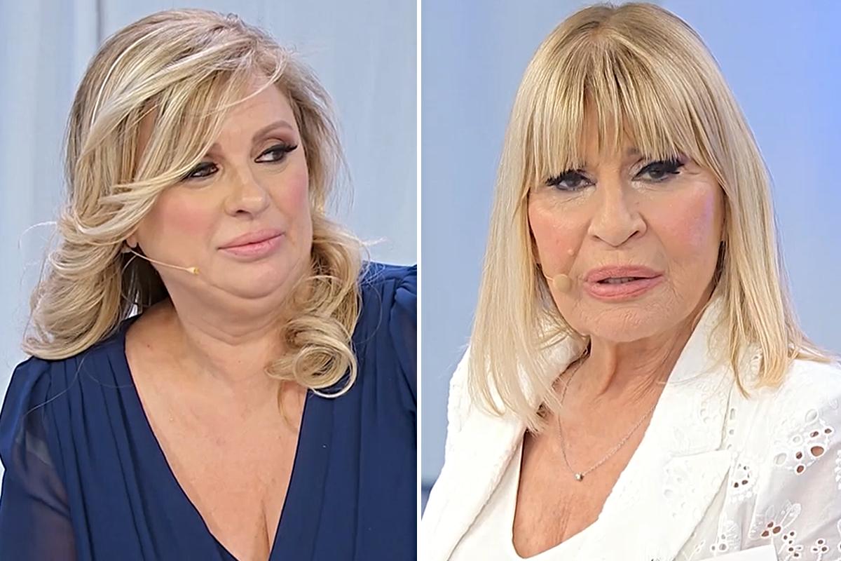 Uomini e Donne, Tina Cipollari punge Gemma Galgani (Collage screen Witty Tv)