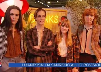 I Maneskin (Foto: screen Raiplay)