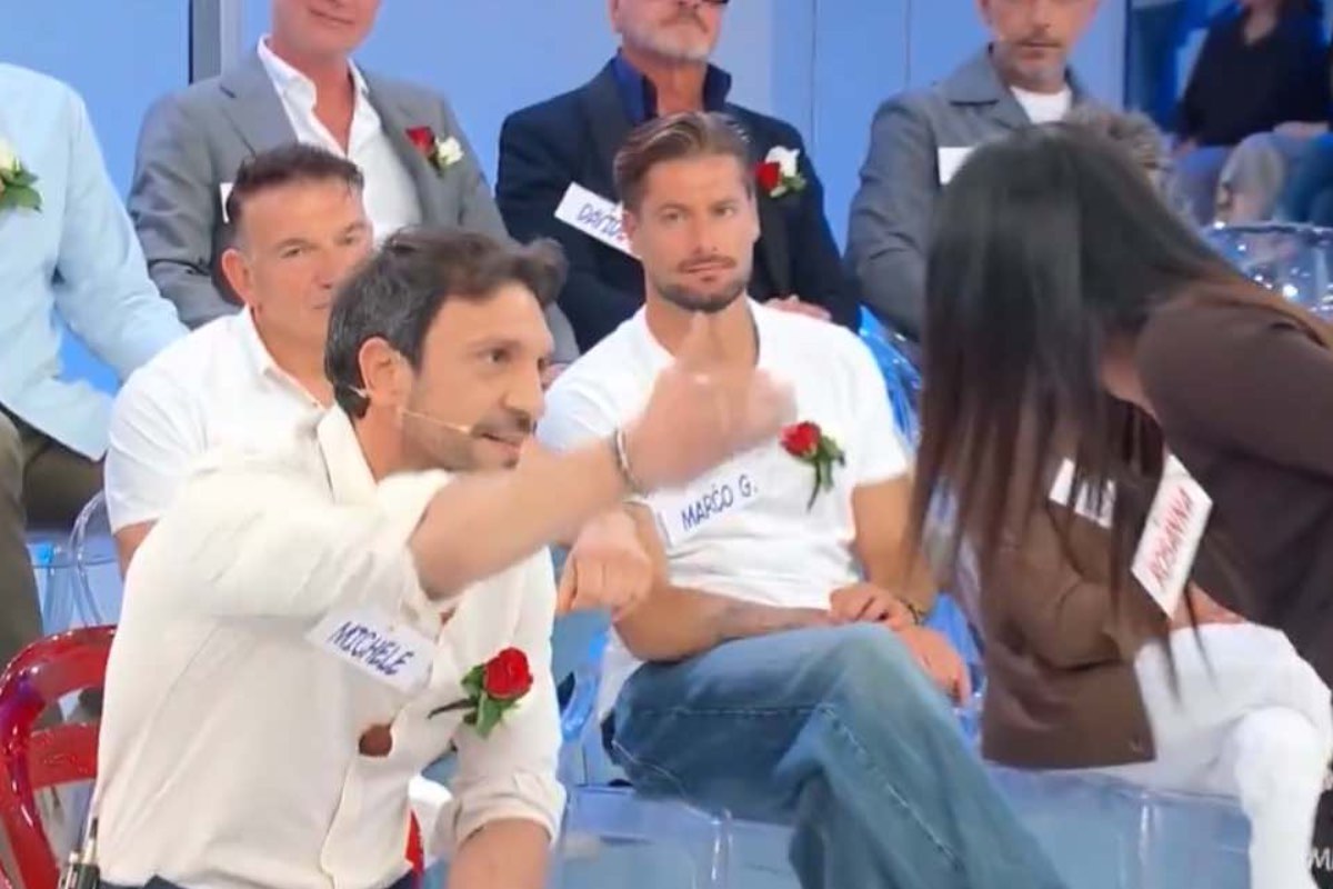 Michele scontro Rosanna Uomini e Donne