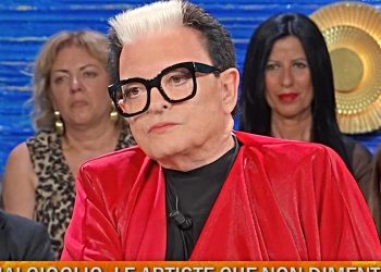 Cristiano Malgioglio svela di aver litigato con una cantante (Screen Raiplay)