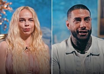 Drusilla Gucci torna a parlare dell'ex Francesco Chiofalo (Collage screen Prime Video)