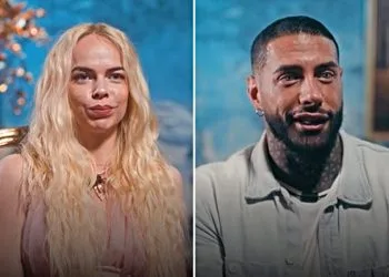 Drusilla Gucci torna a parlare dell'ex Francesco Chiofalo (Collage screen Prime Video)