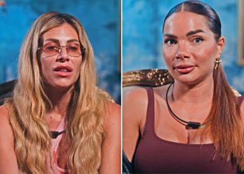 Nicole Pallado attacca Paola Caruso dopo The 50 Italia (Collage screen Ig)