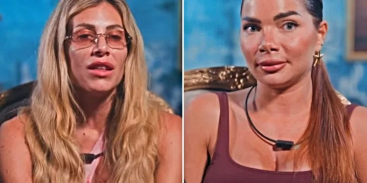 Nicole Pallado attacca Paola Caruso dopo The 50 Italia (Collage screen Ig)