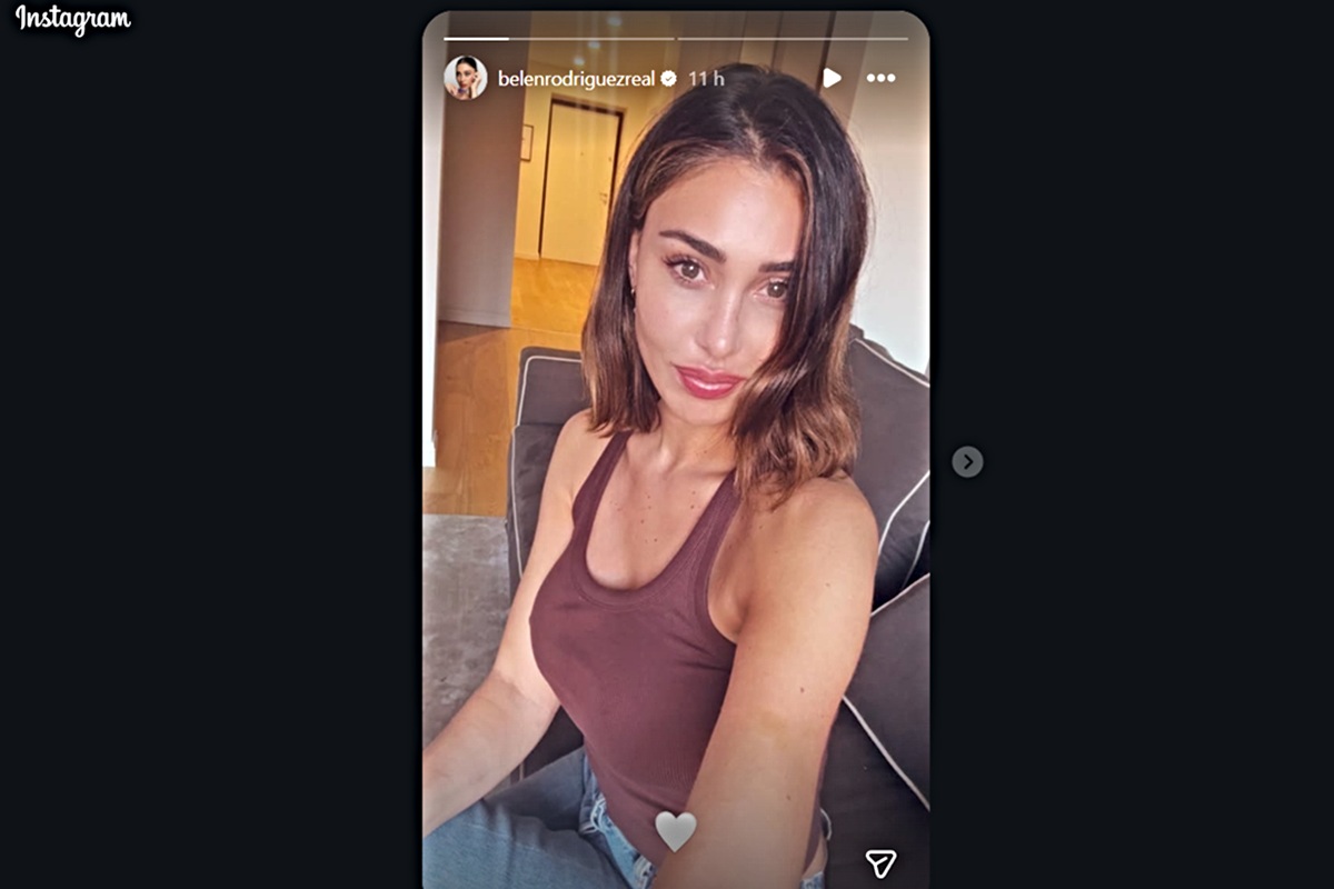 Stefano De Martino al fianco di Belen Rodriguez (Screen Ig stories)