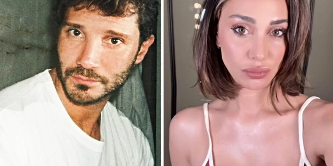 Stefano De Martino al fianco di Belen Rodriguez (Collage Ig)