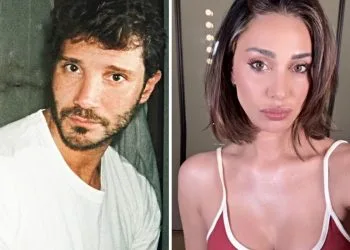 Stefano De Martino al fianco di Belen Rodriguez (Collage Ig)