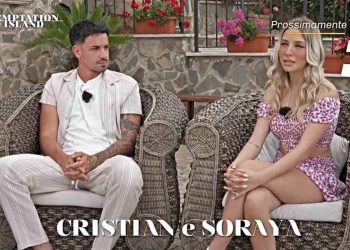 Temptation Island, Cristian e Soraya sono la quarta coppia (Screen Witty Tv)