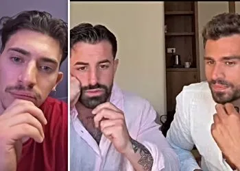 Temptation Island Simone Margagliotti non approva il gesto di Marco e Rosario (Collga screen Ig)