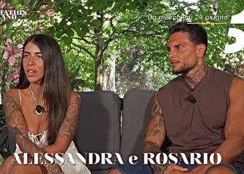 Temptation Island, segnalazione su Rosario e Alessandra (Screen Witty Tv)
