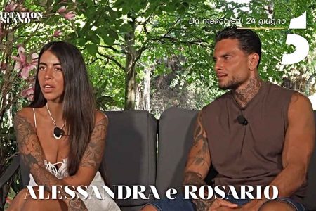 Temptation Island, segnalazione su Rosario e Alessandra (Screen Witty Tv)