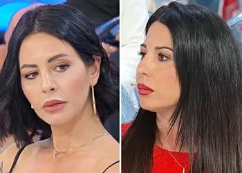 Uomini e Donne, Debora attacca Rosanna ma poi fa marcia indietro (Collage screen Witty Tv)