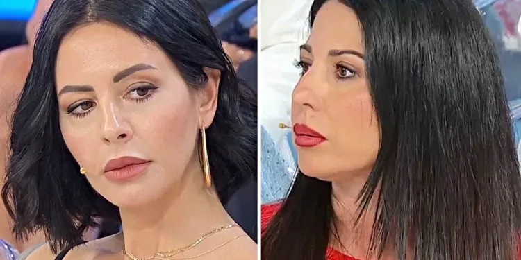 Uomini e Donne, Debora attacca Rosanna ma poi fa marcia indietro (Collage screen Witty Tv)