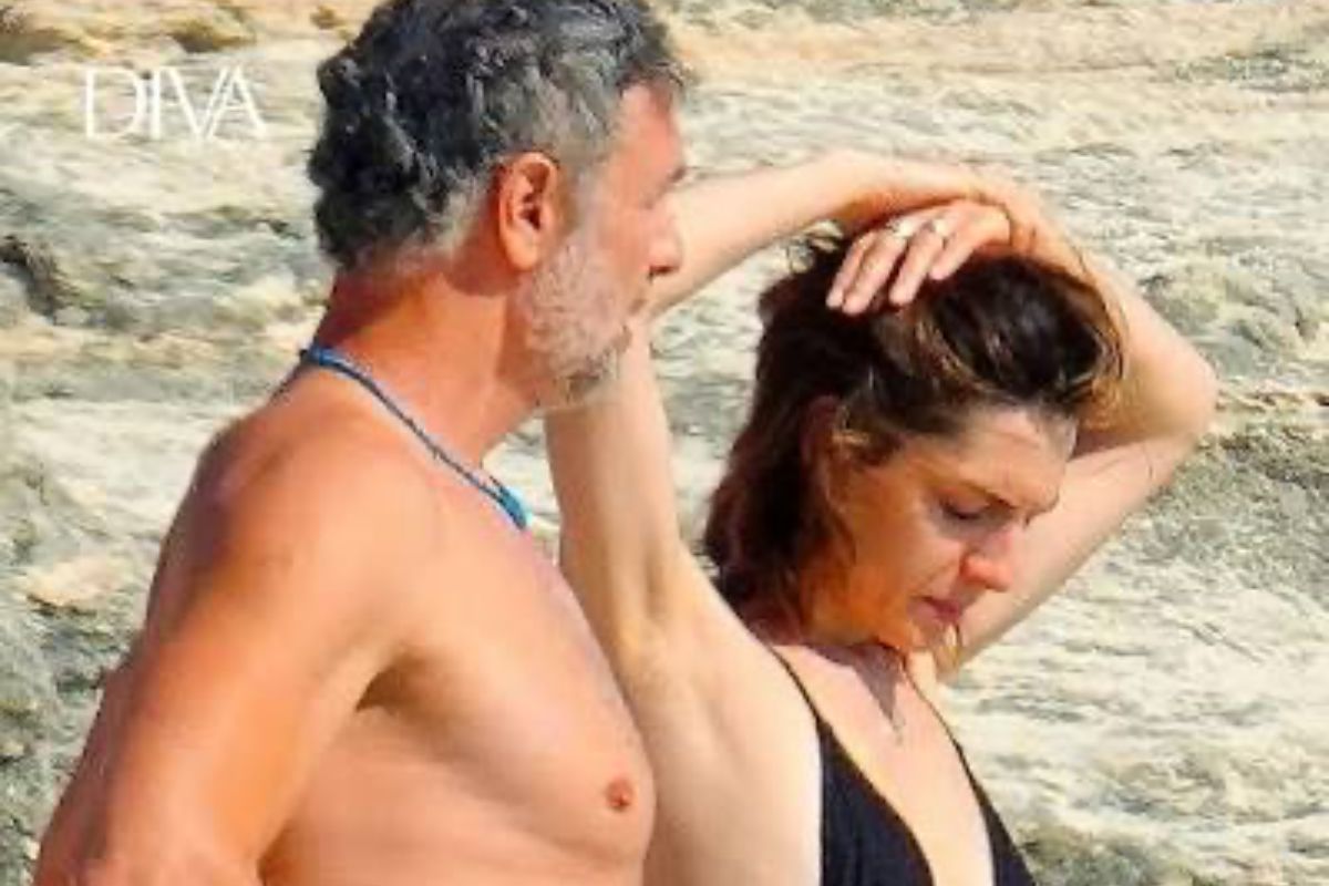 Beatrice Arnera e Raoul Bova