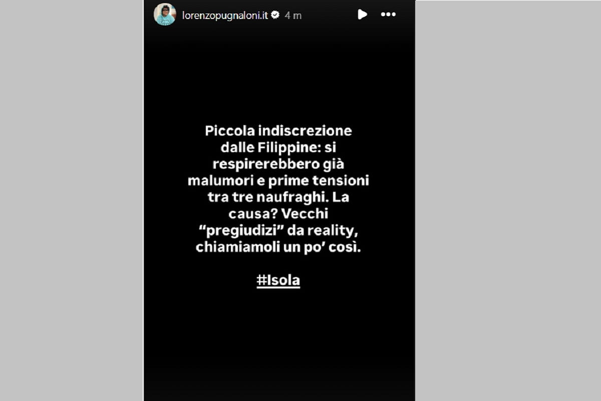 malumori tra i concorrenti dell'isola dei famosi 2026
