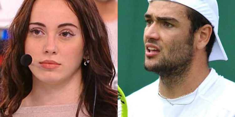 Matteo Berrettini e Vanessa Bellini