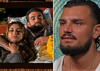 Temptation Island, Sabrina ha baciato con passione Lory? Giovanni chiede il falò (Collage screen Witty tv)
