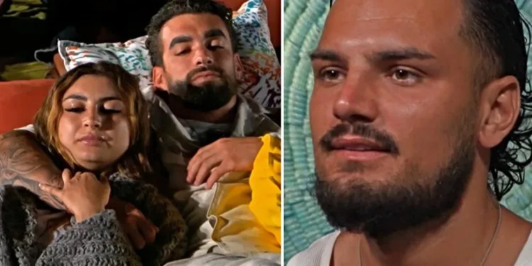 Temptation Island, Sabrina ha baciato con passione Lory? Giovanni chiede il falò (Collage screen Witty tv)