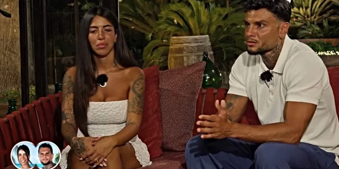 Temptation Island, perché Rosario non parla di Alessandra (Screen Witty TV)