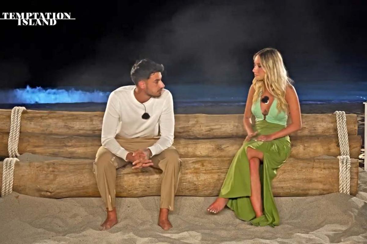 Temptation Island, frecciatine tra Cristian e Soraya sui social (Screen Witty Tv)
