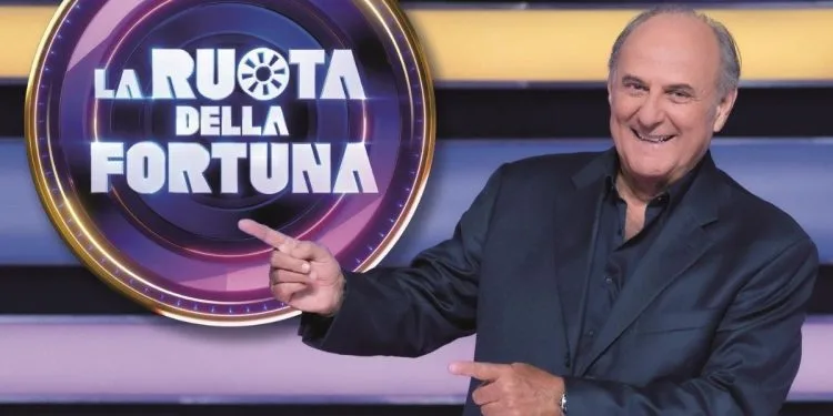 Gerry Scotti a La Ruota della Fortuna (Foto: screen Mediaset Infinity)